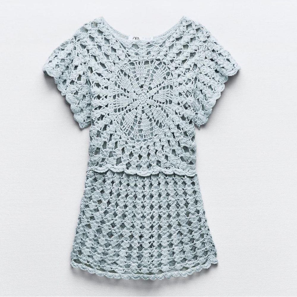 Zara crochet knit top - Picture 4 of 13